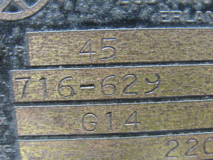 Post Glover 716-629 Chromium Steel Grid Bank Resistor 45A  .504 Ohms  230V