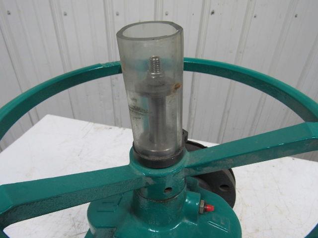 TruTech 4CAHJ-CA-M-2 Hand Operated Rubber Diaphragm Valve 4" Flanged 150PSI