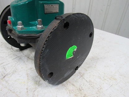 TruTech 4CAHJ-CA-M-2 Hand Operated Rubber Diaphragm Valve 4" Flanged 150PSI