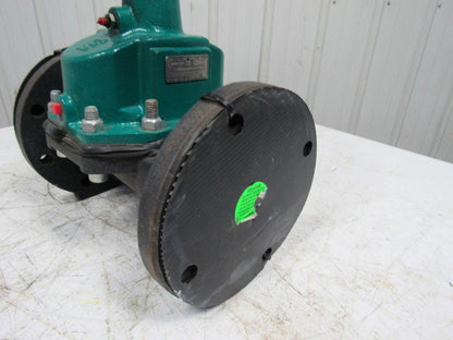 TruTech 4CAHC-CA-A-2 Hand Operated Rubber Diaphragm Valve 4" Flanged 150PSI