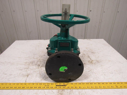 TruTech 4CAHC-CA-A-2 Hand Operated Rubber Diaphragm Valve 4" Flanged 150PSI