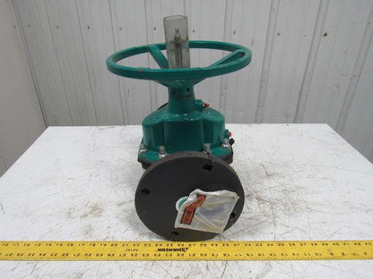 TruTech 4CAHC-CA-A-2 Hand Operated Rubber Diaphragm Valve 4" Flanged 150PSI
