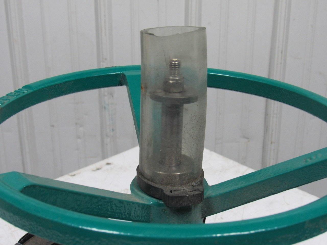 TruTech 4CAHC-CA-A-2 Hand Operated Rubber Diaphragm Valve 4" Flanged 150PSI