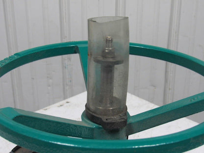TruTech 4CAHC-CA-A-2 Hand Operated Rubber Diaphragm Valve 4" Flanged 150PSI