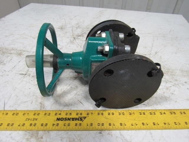 TruTec 2CAAA-CA-M-2 Hand Operated Rubber Diaphragm Valve 2" Flanged 175PSI