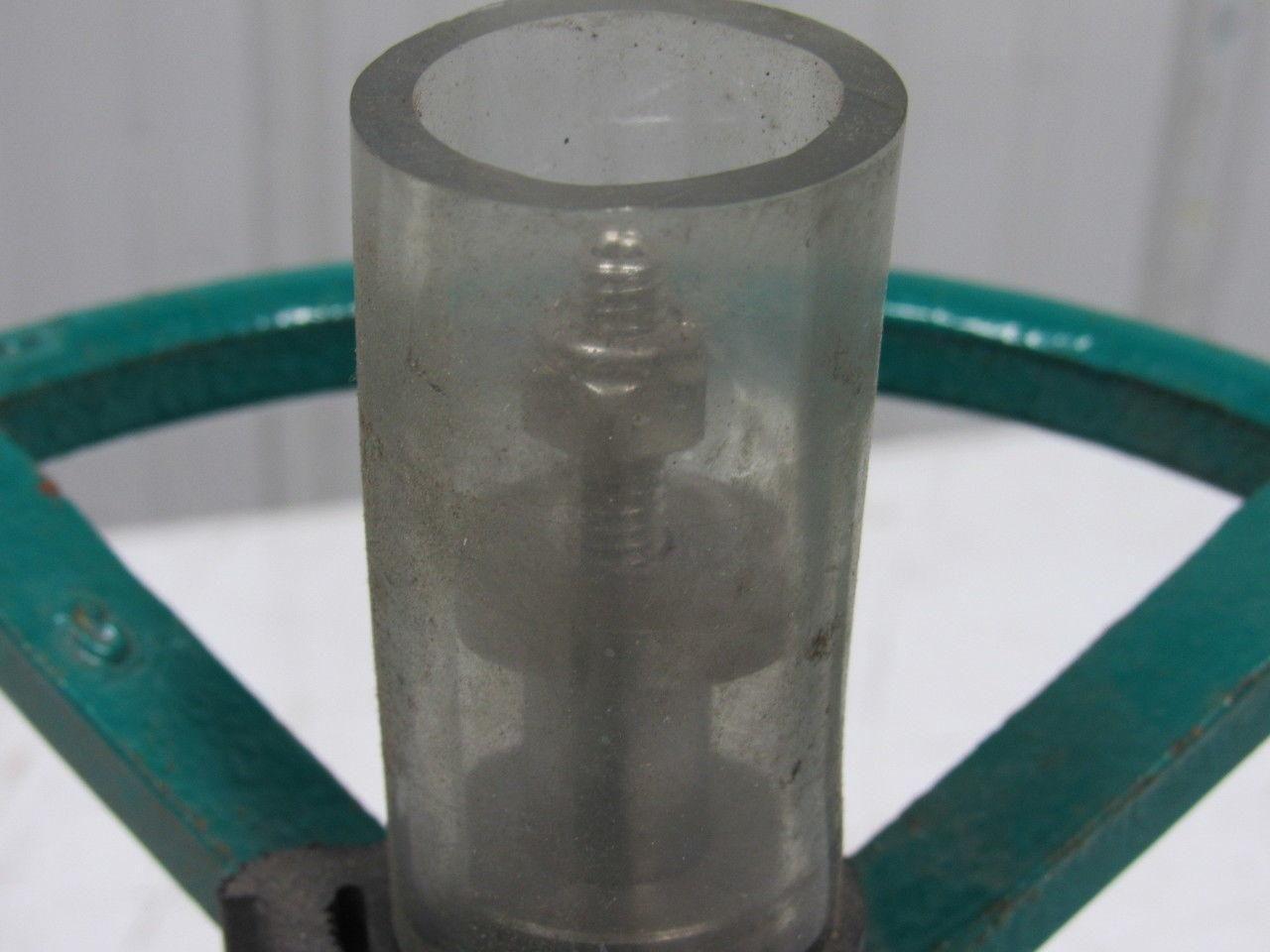 TruTec 2CAAA-CA-M-2 Hand Operated Rubber Diaphragm Valve 2" Flanged 175PSI