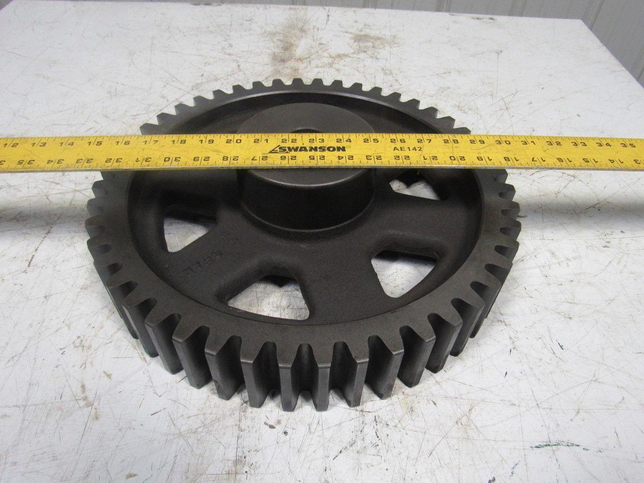 Martin C348 Cast Iron Spur Gear 14.5 Pressure Angle 48 Tooth W/lightened Holes