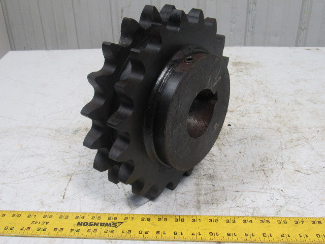 Martin 14019BH 19 Tooth Double Row Sprocket 3" Keyed Bore