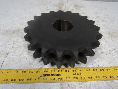 Martin 14019BH 19 Tooth Double Row Sprocket 3" Keyed Bore