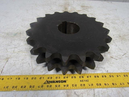 Martin 14019BH 19 Tooth Double Row Sprocket 3" Keyed Bore