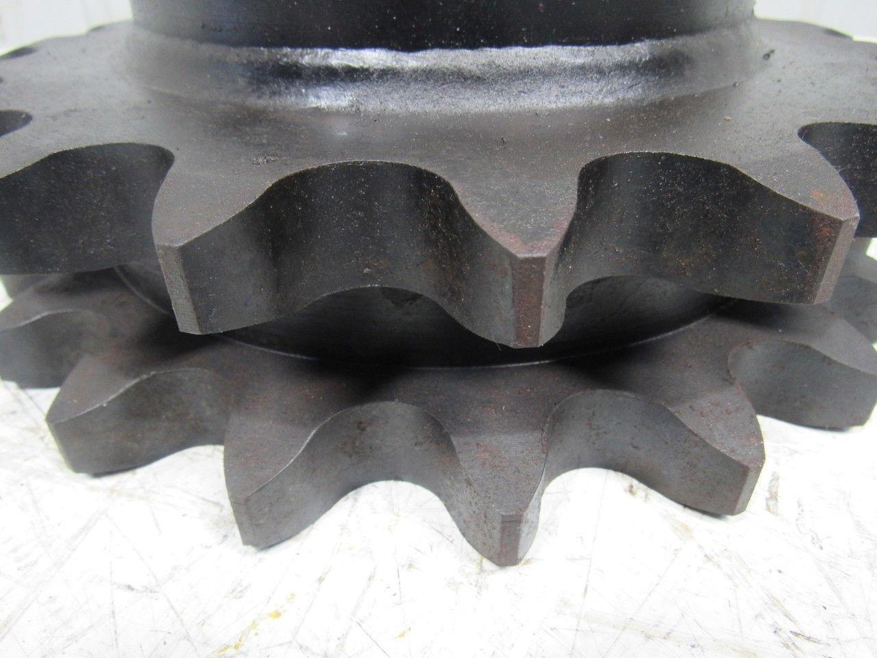 Martin 14019BH 19 Tooth Double Row Sprocket 3" Keyed Bore