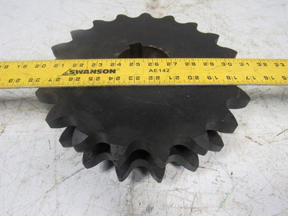 Martin 14019BH 19 Tooth Double Row Sprocket 3" Keyed Bore
