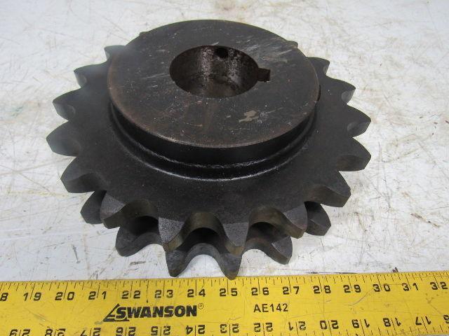 Martin 14019BH 19 Tooth Double Row Sprocket 3" Keyed Bore
