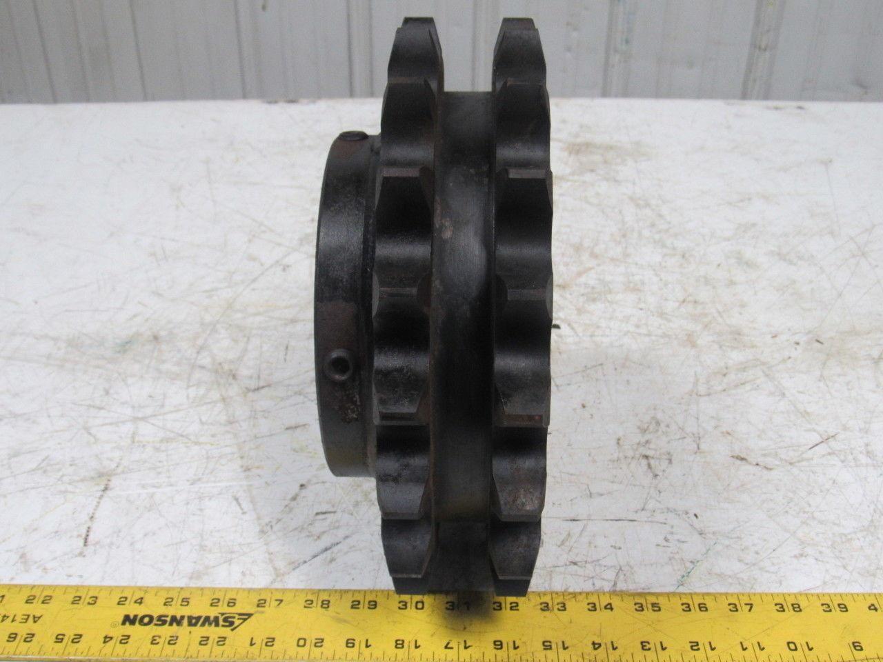 Martin 14019BH 19 Tooth Double Row Sprocket 3" Keyed Bore