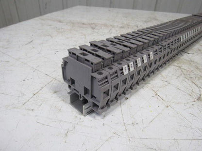 Entrelec  011537805 M10/16 Fuse Holder Terminal Block Din Rail Mount  Lot of 60