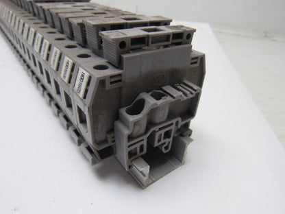 Entrelec 011537805 M10/16 Fuse Holder Terminal Block Din Rail Mount  Lot of 50