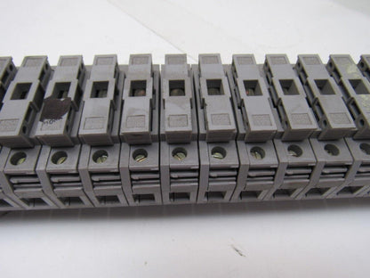 Entrelec 011537805 M10/16 Fuse Holder Terminal Block Din Rail Mount  Lot of 50