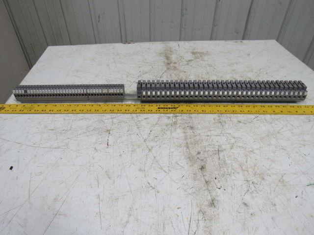 Entrelec 011537805 M10/16 Fuse Holder Terminal Block Din Rail Mount  Lot of 36