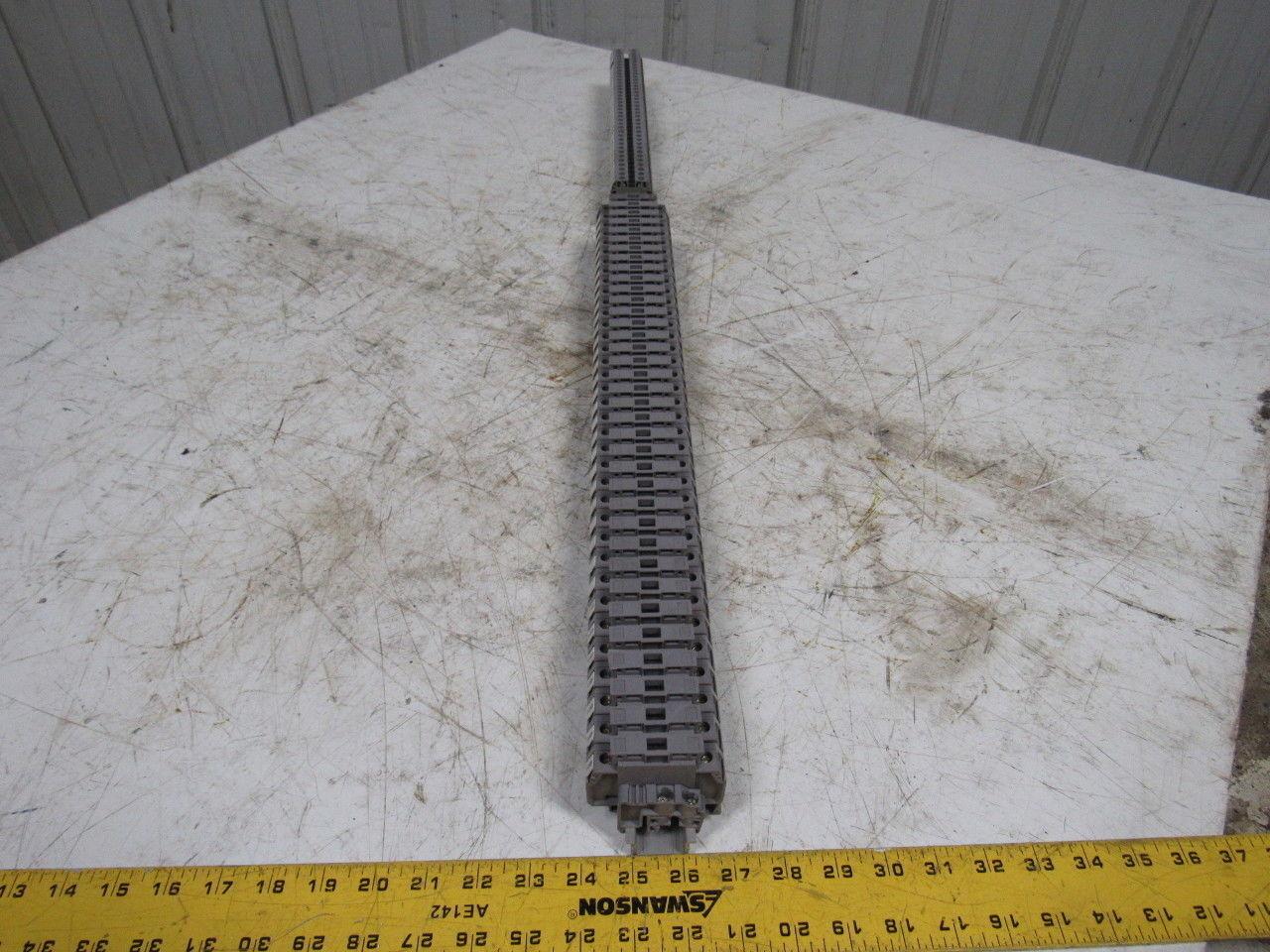 Entrelec 011537805 M10/16 Fuse Holder Terminal Block Din Rail Mount  Lot of 36