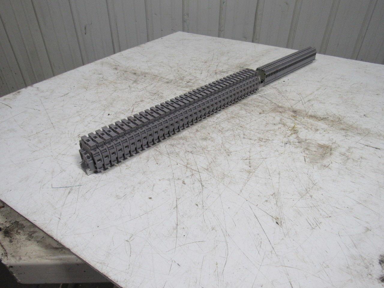 Entrelec 011537805 M10/16 Fuse Holder Terminal Block Din Rail Mount  Lot of 36