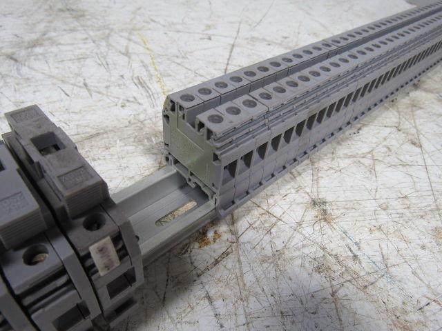 Entrelec 011537805 M10/16 Fuse Holder Terminal Block Din Rail Mount  Lot of 36