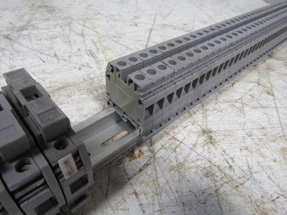 Entrelec 011537805 M10/16 Fuse Holder Terminal Block Din Rail Mount  Lot of 36