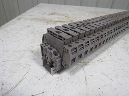 Entrelec 011537805 M10/16 Fuse Holder Terminal Block Din Rail Mount  Lot of 42