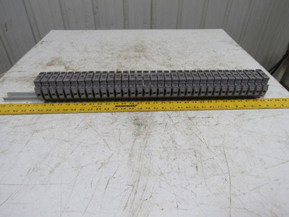 Entrelec 011630324 MB10/22S Fuse Holder Terminal Block Din Rail Mount  Lot of 32