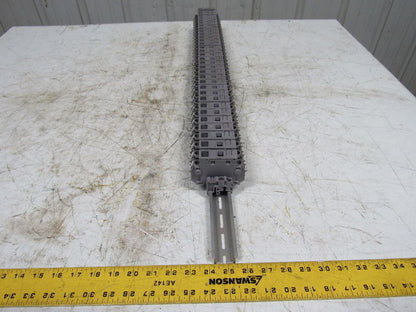 Entrelec 011630324 MB10/22S Fuse Holder Terminal Block Din Rail Mount  Lot of 32