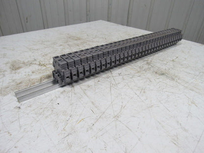 Entrelec 011630324 MB10/22S Fuse Holder Terminal Block Din Rail Mount  Lot of 32