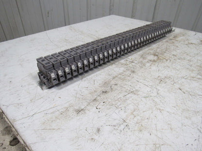 Entrelec 011630324 MB10/22S Fuse Holder Terminal Block Din Rail Mount  Lot of 32