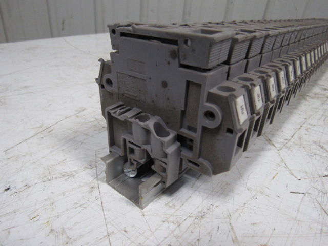 Entrelec 011630324 MB10/22S Fuse Holder Terminal Block Din Rail Mount  Lot of 32