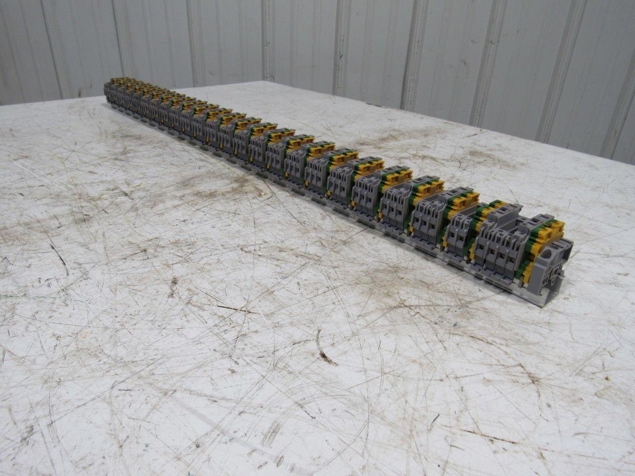 Entretec M10/10 & M4/8S Fuse  Ground Terminal Block Din Rail Strip 34" Long