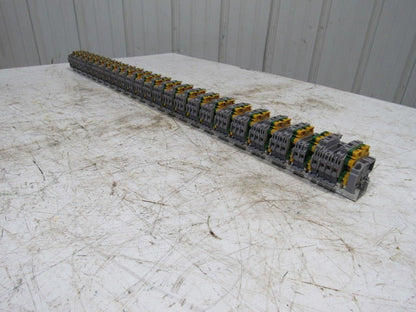 Entretec M10/10 & M4/8S Fuse  Ground Terminal Block Din Rail Strip 34" Long