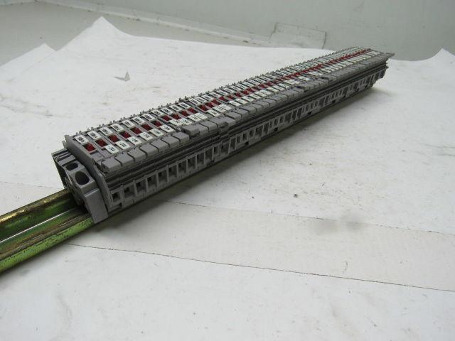 Entretec M4/8S Terminal Fuse Block W/ Blown Fuse Indicator  Lot of 48