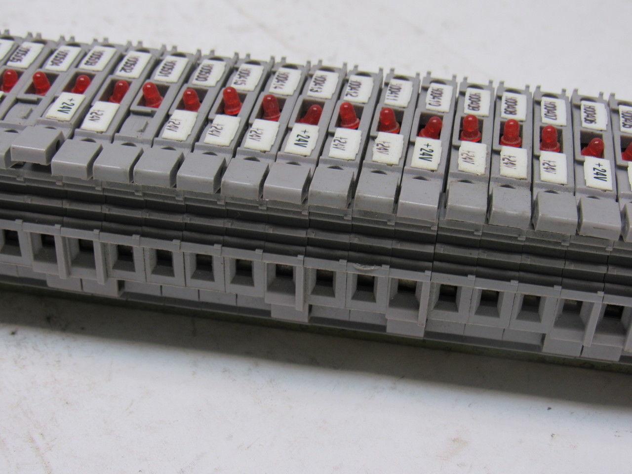 Entretec M4/8S Terminal Fuse Block W/ Blown Fuse Indicator  Lot of 48