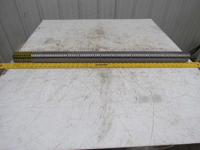 Entrelec 5120-M10/10 Terminal Block 800V 55A W/10 Ground Blocks Lot of 135