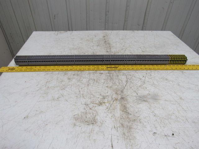 Entrelec 5120-M10/10 Terminal Block 800V 55A W/10 Ground Blocks Lot of 135