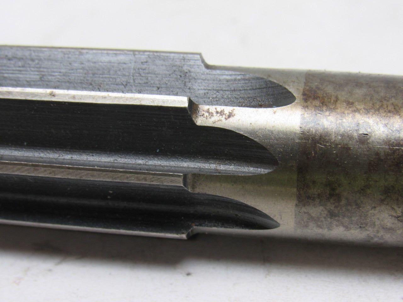 NATIONAL 1" Reamer #1 MT 8 Flute 10" O.A. 2"+ Cutter Length Lot/4