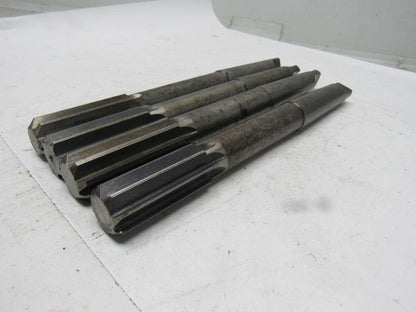 NATIONAL 1" Reamer #1 MT 8 Flute 10" O.A. 2"+ Cutter Length Lot/4