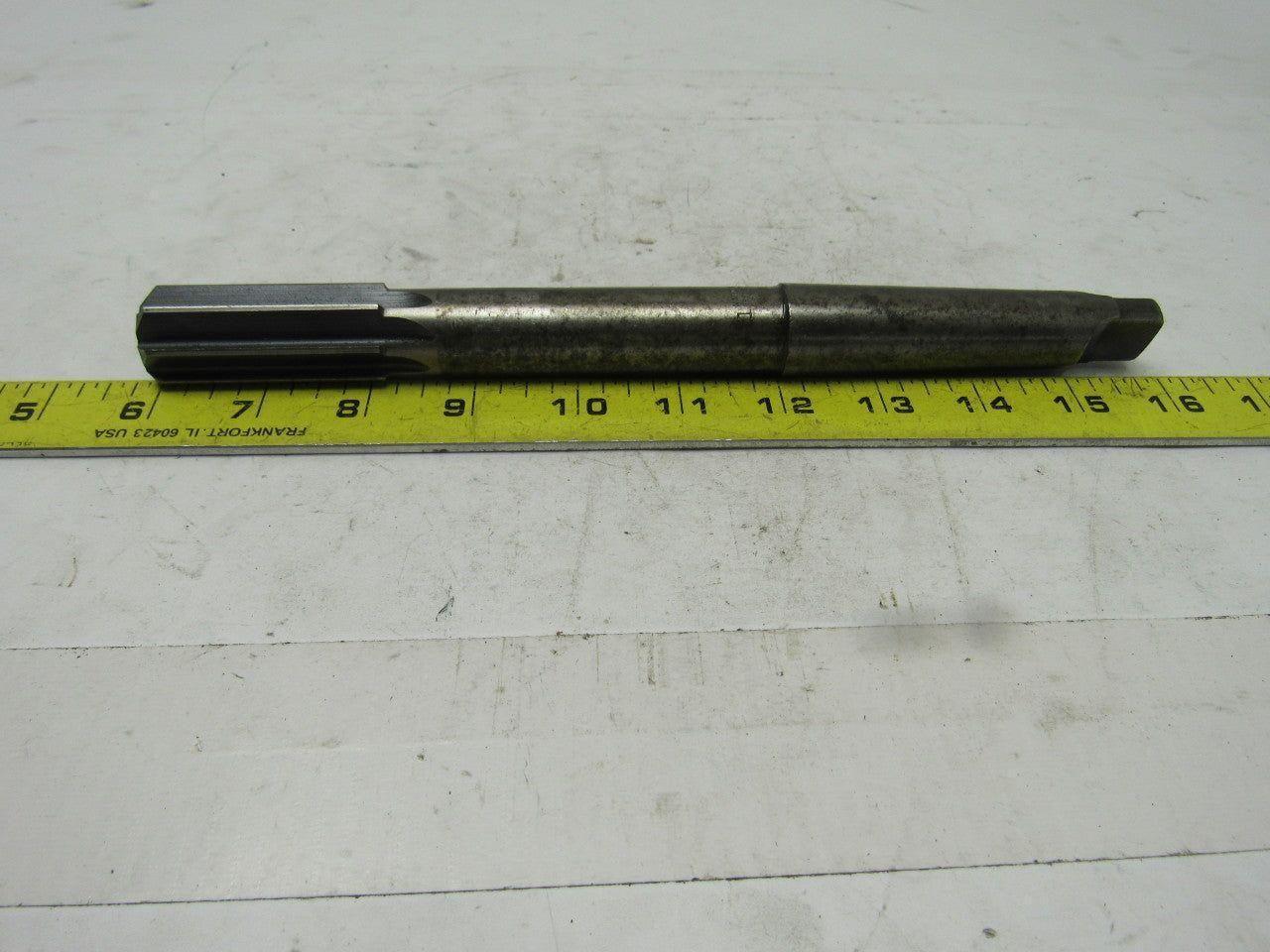 NATIONAL 1" Reamer #1 MT 8 Flute 10" O.A. 2"+ Cutter Length Lot/4