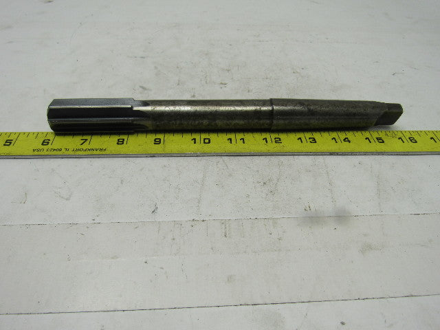 NATIONAL 1" Reamer #1 MT 8 Flute 10" O.A. 2"+ Cutter Length Lot/4