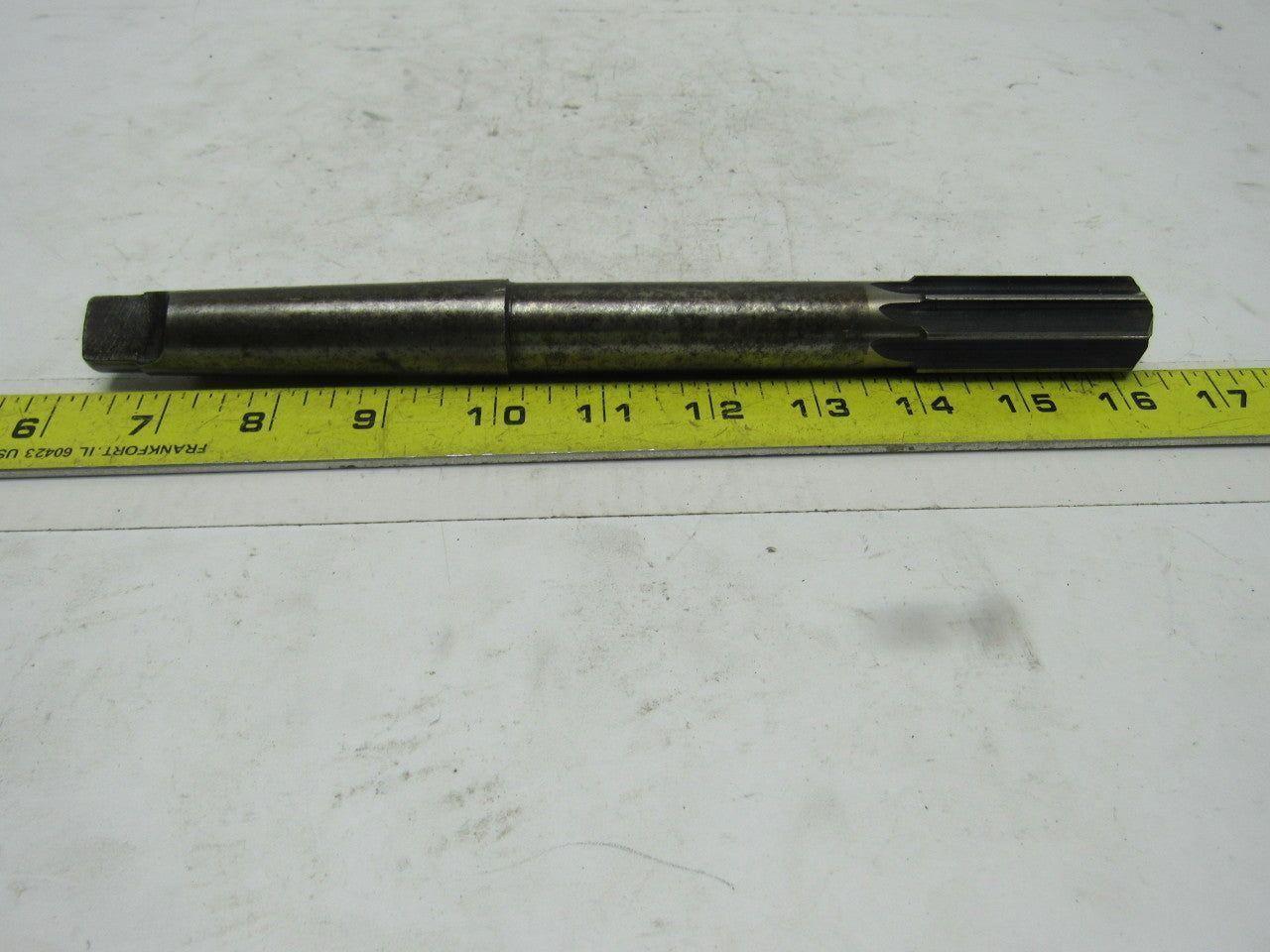 NATIONAL 1" Reamer #1 MT 8 Flute 10" O.A. 2"+ Cutter Length Lot/4