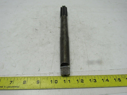 NATIONAL 1" Reamer #1 MT 8 Flute 10" O.A. 2"+ Cutter Length Lot/4