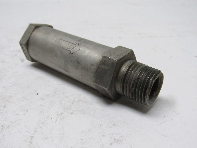 REPUBLIC 452-1/2S2-6 5000PSI Check Valve 1/2" M&F Ends Lot/2