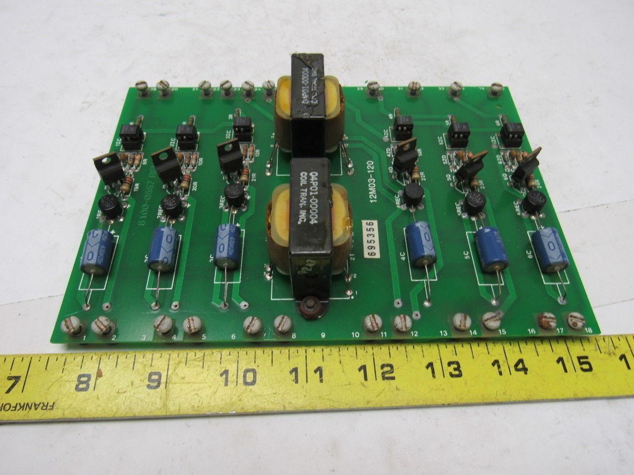 Fenner Industrial 12M03-00120 Pulse Amplifier Circuit Board