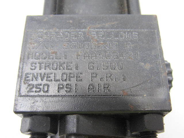 Schrader Bellows FAA1D8421 Pneumatic Air Cylinder 1-1/2" Bore 6-1/2" Stroke