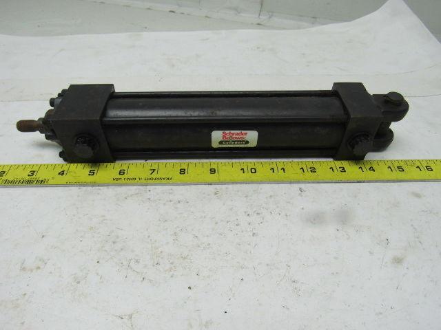 Schrader Bellows FAA1D8421 Pneumatic Air Cylinder 1-1/2" Bore 6-1/2" Stroke