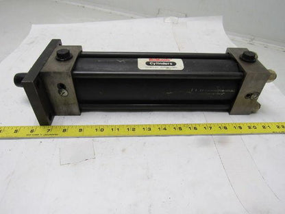 Schrader Bellows Pneumatic Air Cylinder 2-3/4" Bore 8-1/2" Stroke