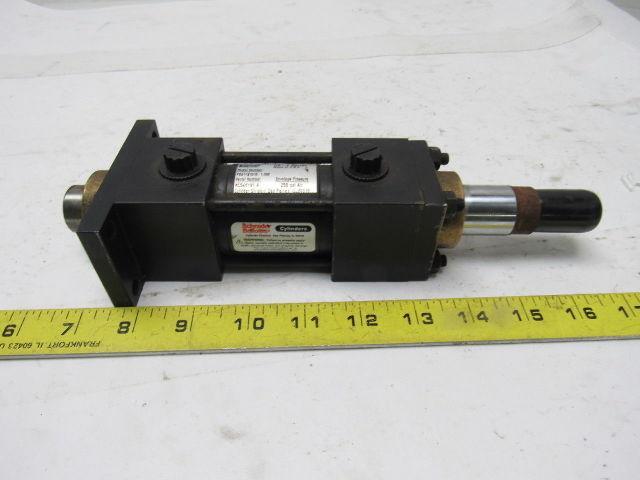 Schrader Bellows PBA112101S Double Ended Pneumatic Cylinder 1" Bore 1-1/2" Strok